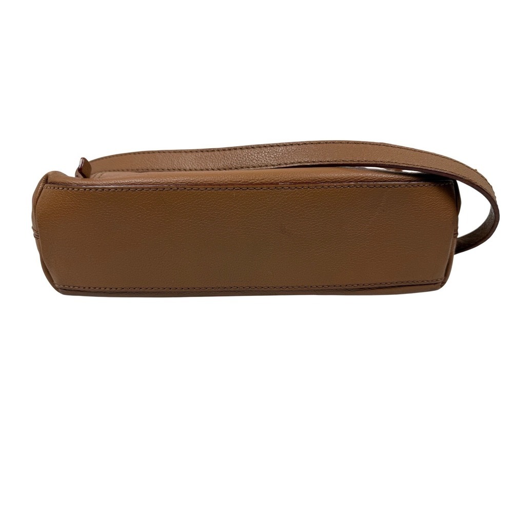 Kate Spade New York Brown Pebbled Leather Crossbody Bag Gold Hardware Zip Pocket - Picture 3 of 11